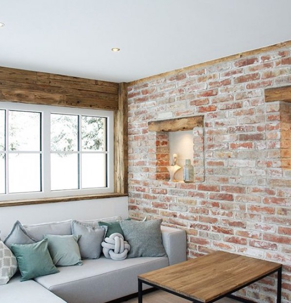 Komfortables Wohnzimmer in der Mountainlodge in Flachau