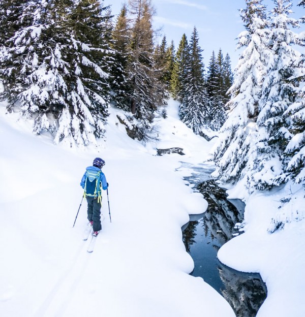Geführte Skitour mit der Skischule Hermann Maier