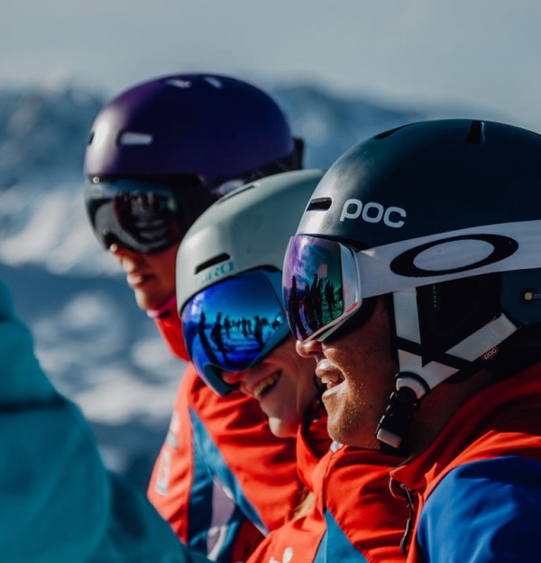 Detailaufnahme unserer Skilehrer in Flachau